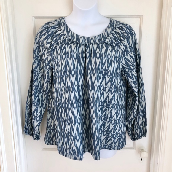 Market & Spruce Tops - STITCH FIX Market & Spruce Tie Back Blouse NWT XXL